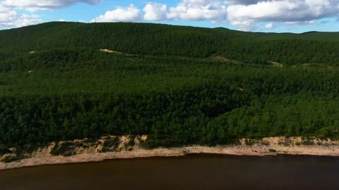 Finalnd water from Drone Stock Footage 138719284