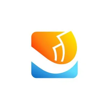 Finance abstract sign Stock Illustration