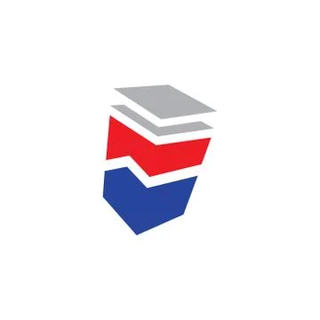 Finance abstract sign Stock Illustration