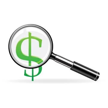 Finance abstract symbol Stock Illustration