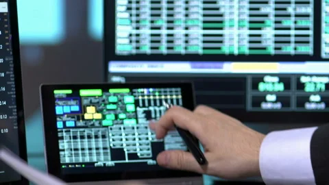 Finance analyst close up Stock Footage 210572388