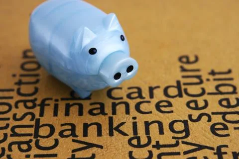 Finance and banking concept Stock Photos