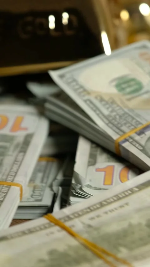 Finance and Money Concept Vertical Video Stock Footage 334877200