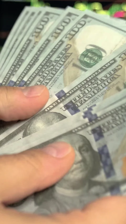 Finance and Money Concept Vertical Video Stock-Footage 334880013
