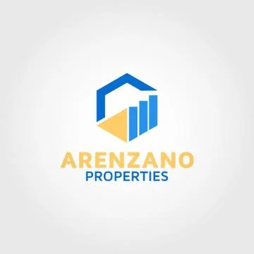Finance and properties Vector logo design template inspiration Stock Illustration