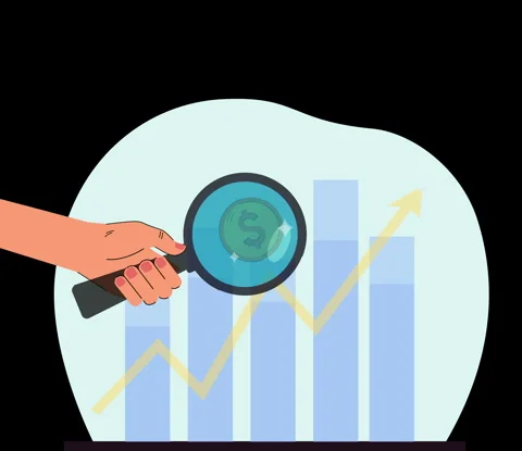 Finance animation After Effects stock