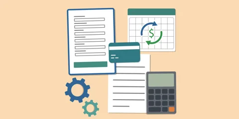 Finance Automation Animation Vídeos de archivo 341904221