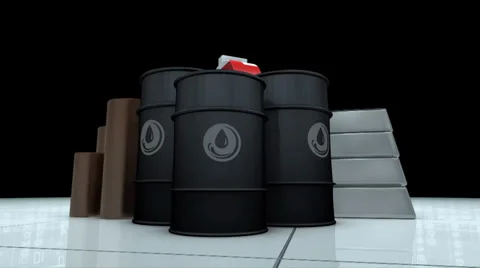 Finance background animation loop with alpha matte 스톡 동영상 33826570