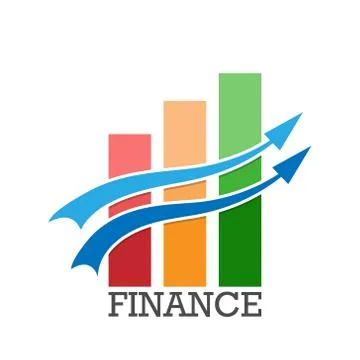 Finance. The chart success. Vector illustration for design and theme design. Stock Illustration