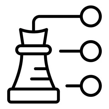 Finance control icon outline vector. Business risk Stock Illustration