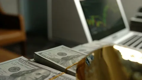 Finance Video stock 193401263