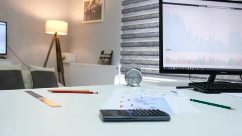 Finance 動画素材 194025137