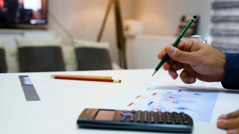 Finance 動画素材 194033406