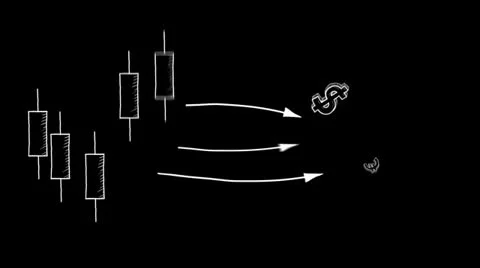 Finance graphics 스톡 동영상 24777424