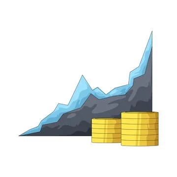 Finance illustration Stock Illustration