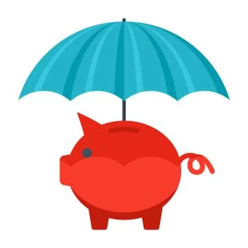 Finance Insurance Concept Stock Illustration