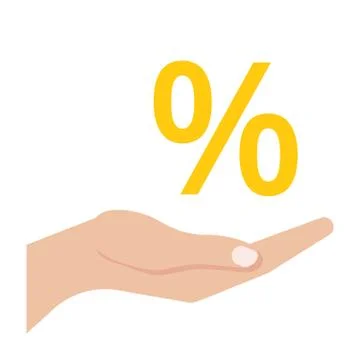 Finance Interest Concept Stock Illustration