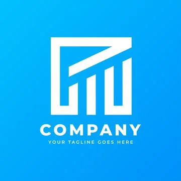 Finance logo template Stock Illustration