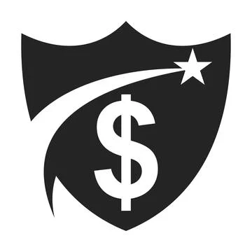 Finance Logo template Isolated. Brand Identity. Icon Abstract Vector graphic Stock Illustration