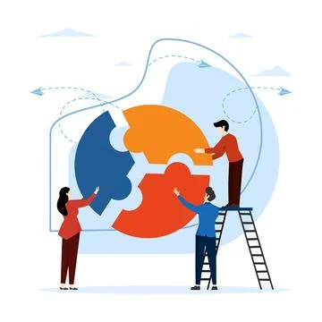 Finance management concept, statistics and business reports. Stock Illustration