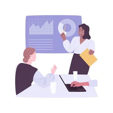 Finance manager isolated cartoon vector illustrations. Ilustración de archivo