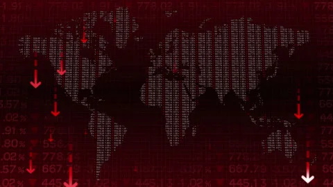 Finance Market Crash Stock Footage 230150758