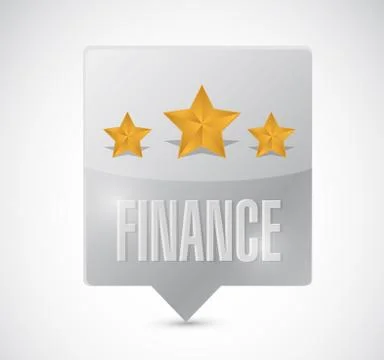 Finance message illustration design Illustrazione stock