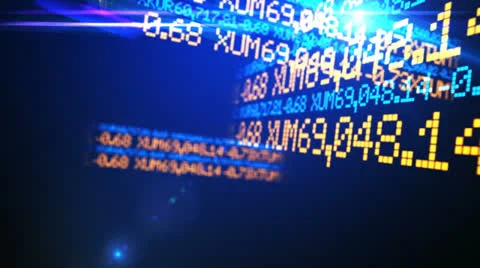 Finance Motion Stock Footage 23458342