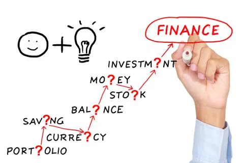 Finance motivation  abstract concept Stock Illustration