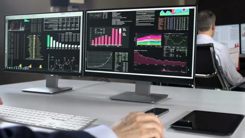 Finance office  Stock Footage 210419364