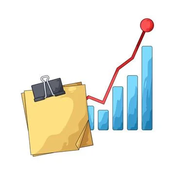 Finance plan illustration Stock Illustration