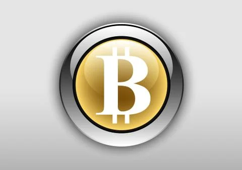 Finance push button  Stock Illustration