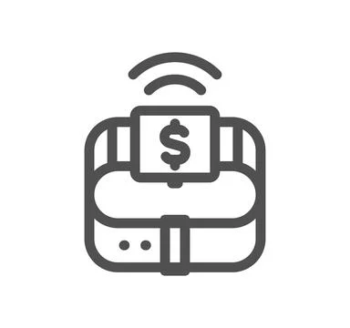 Finance related icon. Stock Illustration