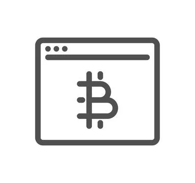 Finance related icon. Illustrazione stock