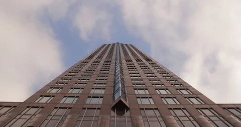 Finance Skyscraper Frankfort Stock Footage 110835045