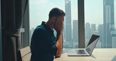 Finance specialist verifying numbers in panoramic setting, finance tasks Stock Footage 312123540