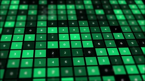 The finance spreadsheet concept abstract video background. Stock Footage 116644185
