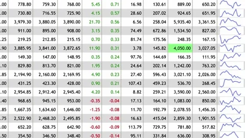 Finance statement report of company. Stock-Footage 202054258