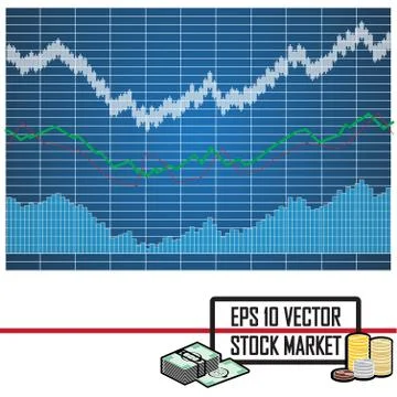 Finance stock Stock Illustration