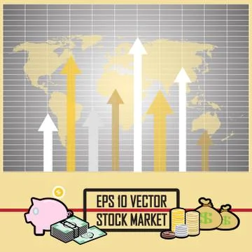 Finance stock Illustrazione stock