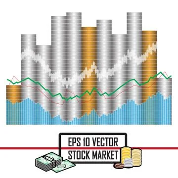 Finance stock Illustrazione stock