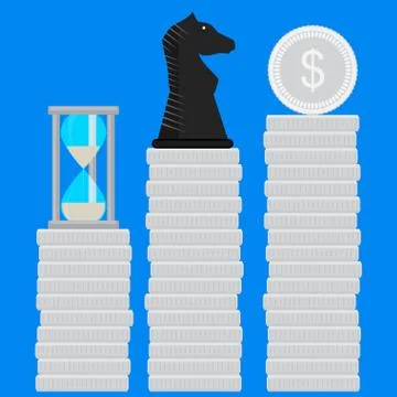 Finance strategy concept Stock Illustration