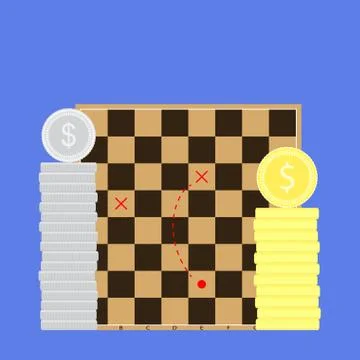 Finance tactic business Illustrazione stock