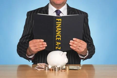 Finance A-Z Stock Photos
