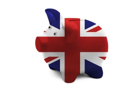 Finances in england Stock Illustration