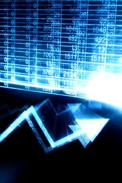 Financial abstract background Stock Photos