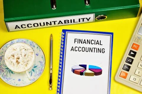 Financial accounting Stock Photos