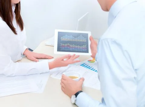 Financial advisor Stock Photos
