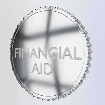 FINANCIAL AID concept 스톡 일러스트