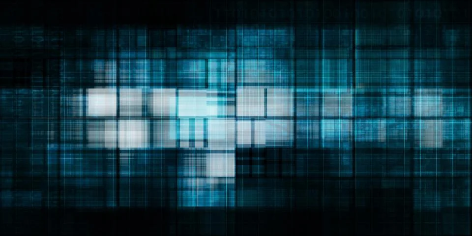 Financial Algorithmic Trading Strategy Optimization Model イラスト素材